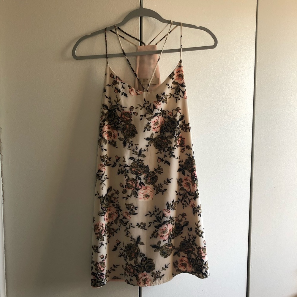 Floral Chiffon Dress